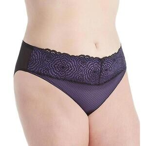 Ashley Graham Low-Rise Lace-Waist Bikini Size 2X